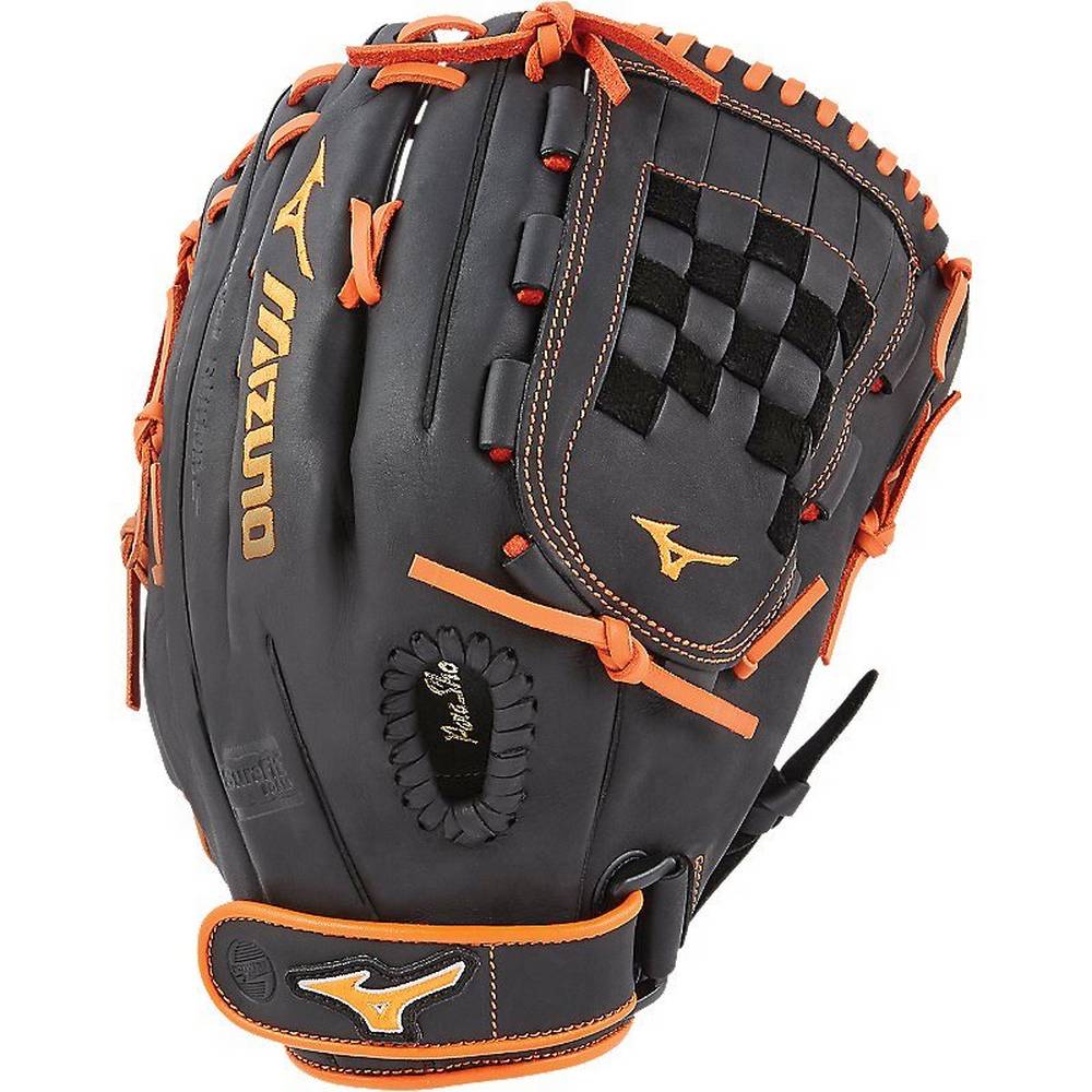 Guantes Mizuno MVP Prime SE Fastpitch 13" Mujer Negras/Naranjas Ofertas SHPA-92701